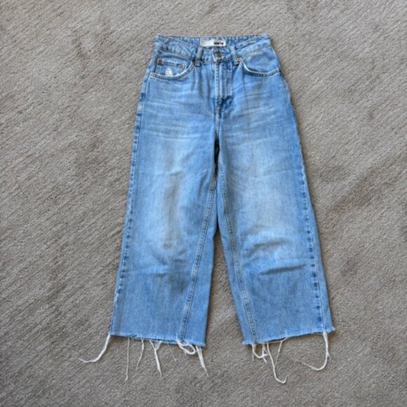 Topshop Petite Moto Women's Jeans in Perfect Condition - Picture 1 of 3